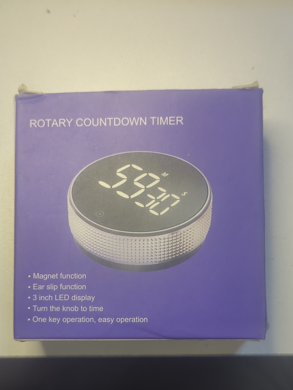 Digital Magnetic Kitchen Timer - Picture 5 of 6